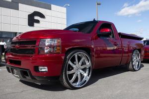 Chevrolet Silverado on Forgiato Wheels (Quattresimo) 2019 года